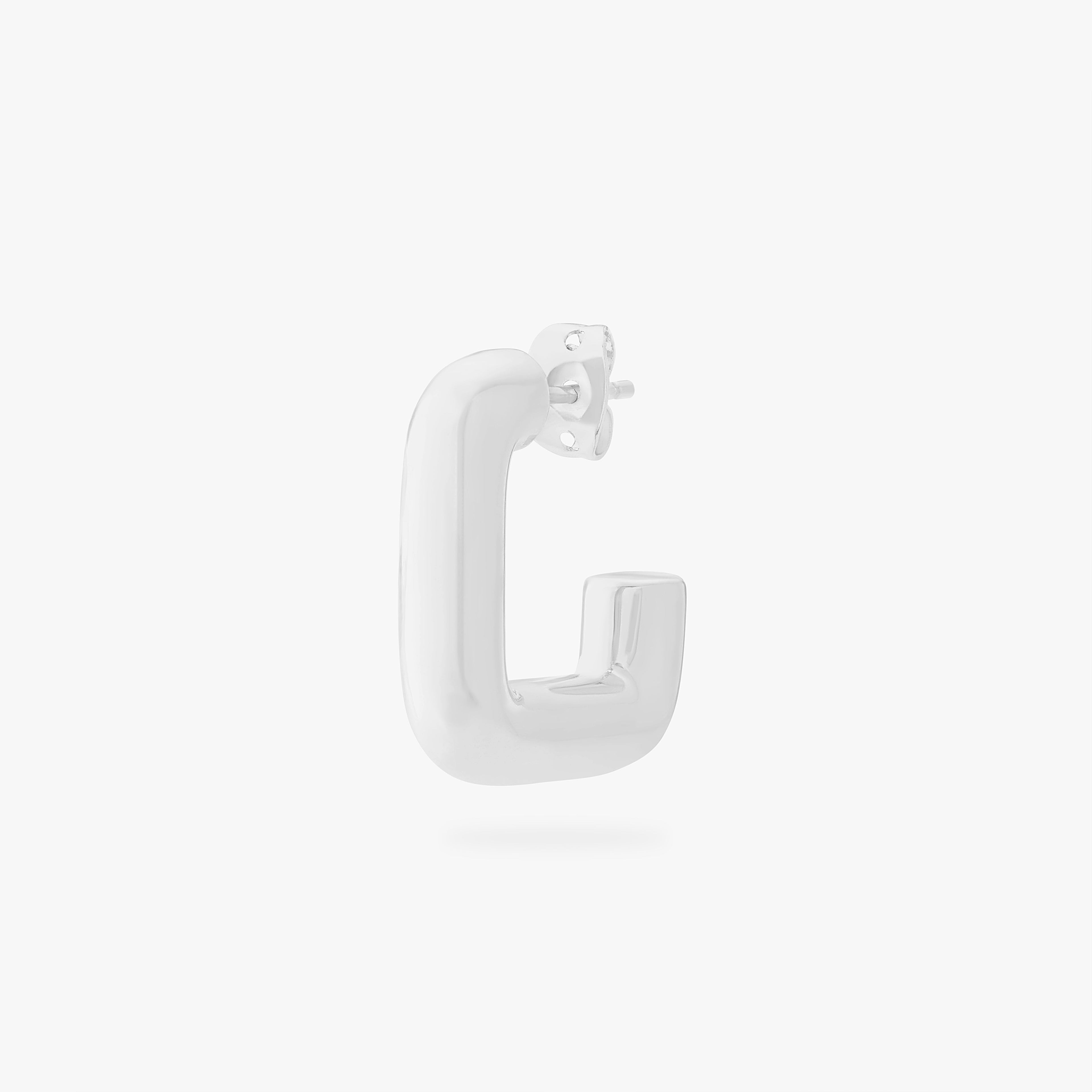 Chunky Square Hoop