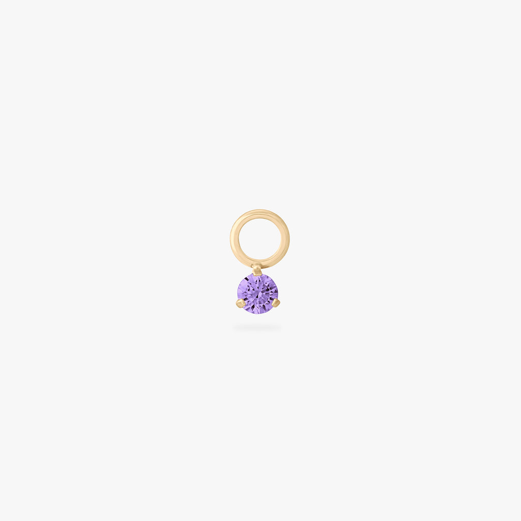 Micro CZ Clicker Charm