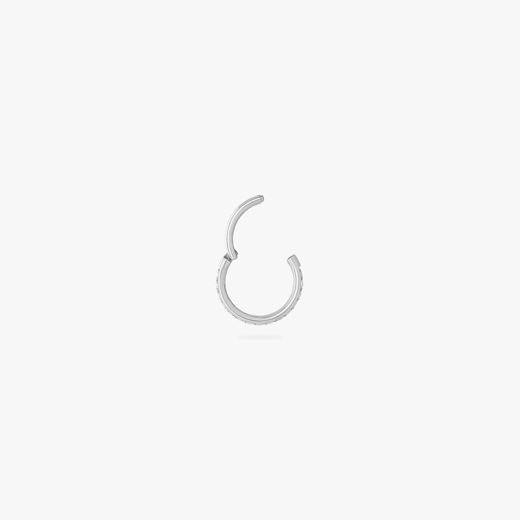 8mm Pave Clicker