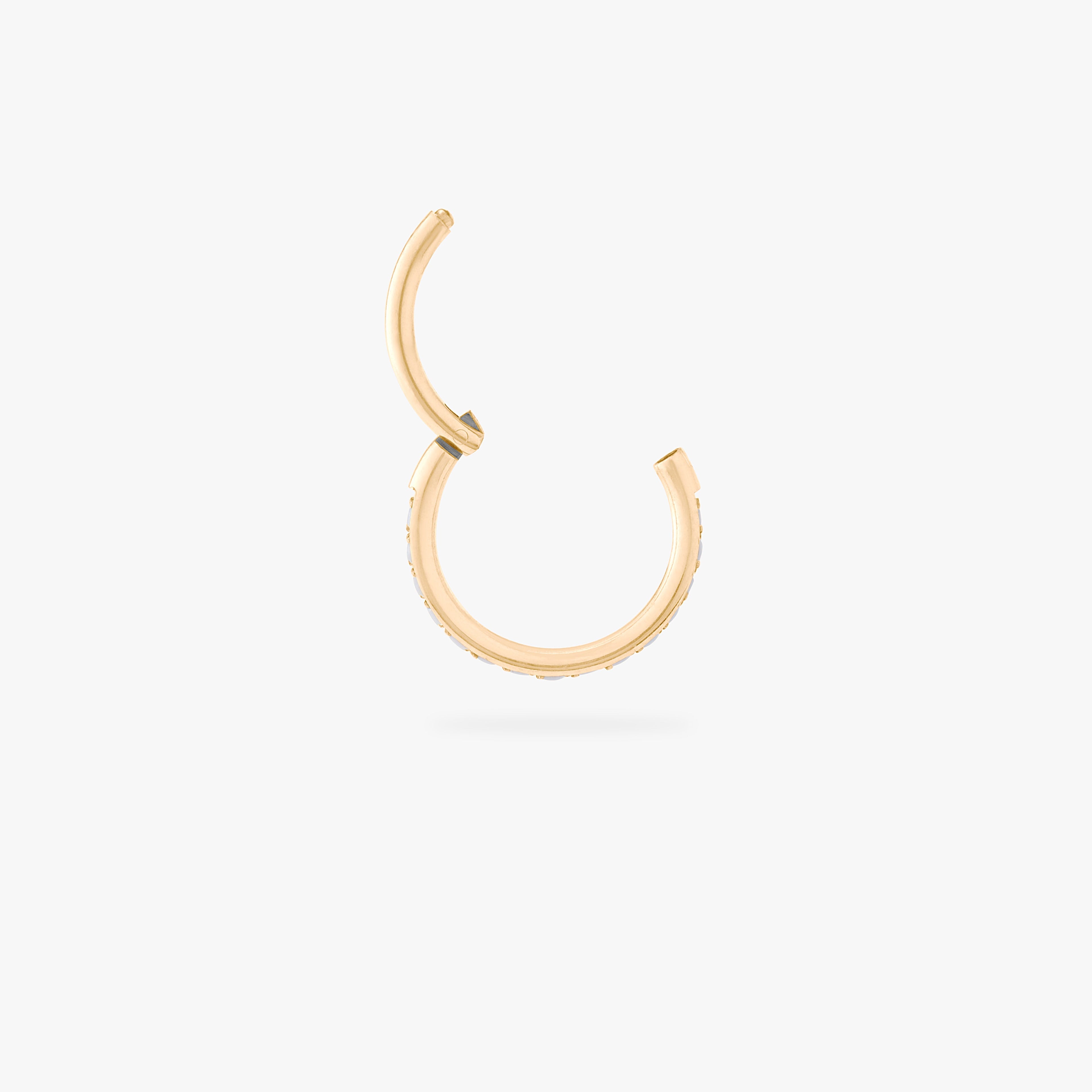 8mm Pave Clicker